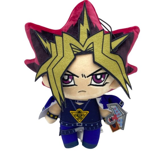 Yu-Gi-Oh Classic S2 Yugi Muto plush toy 8" Scowl - Picture 1 of 5